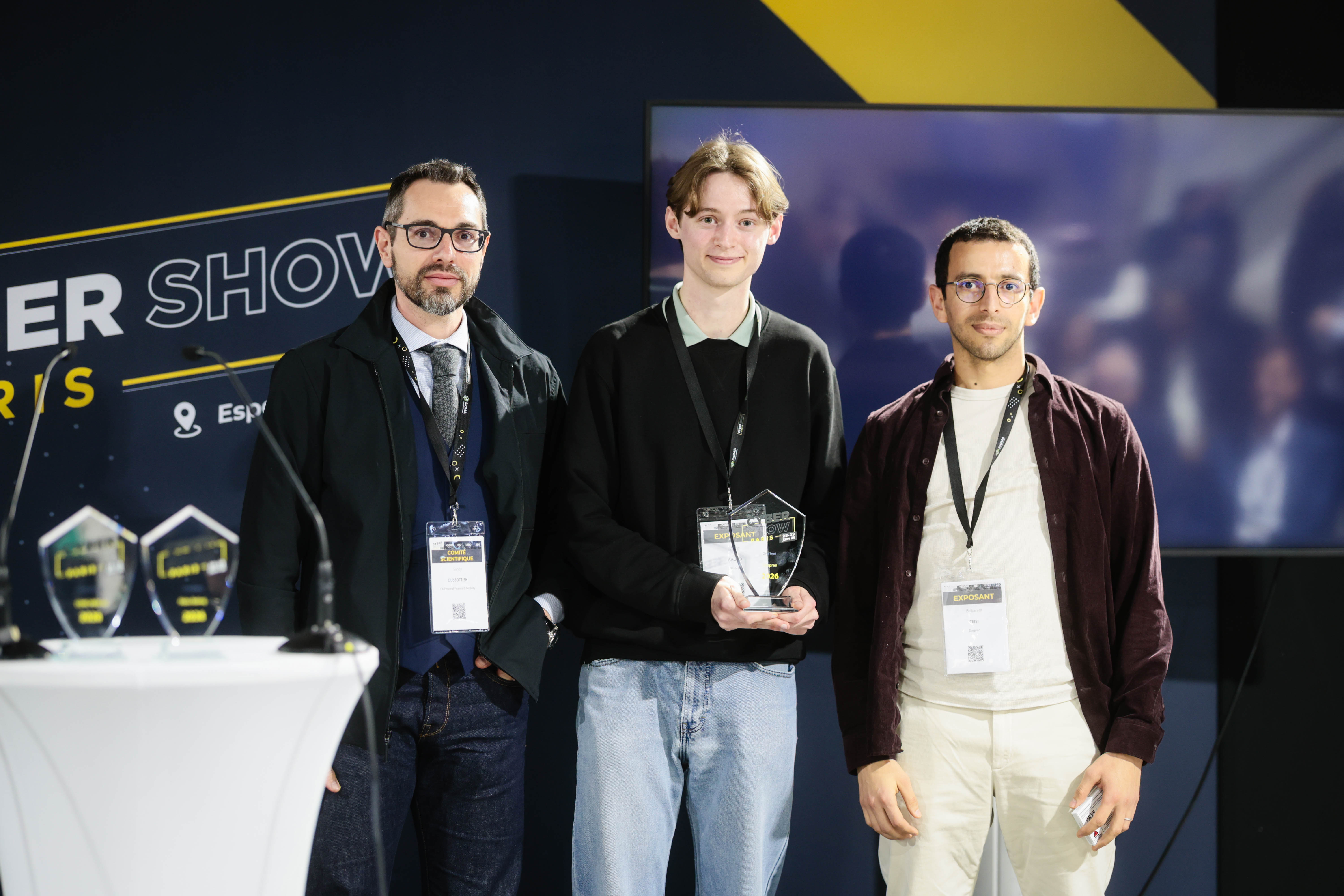 Daspren receives the Zero Trust Trophy at Cyber Show Paris 2025